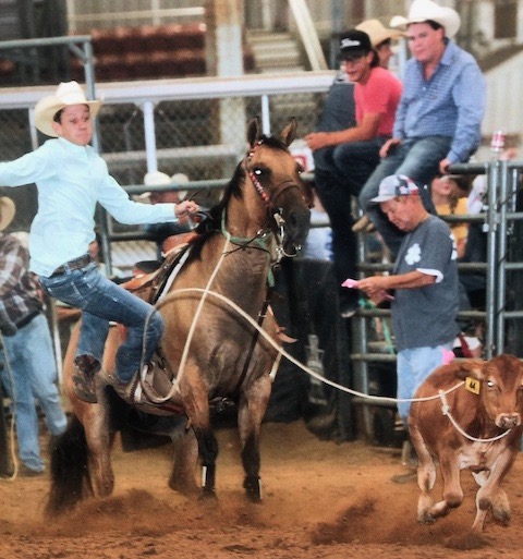 Dugan Chandler at rodeo