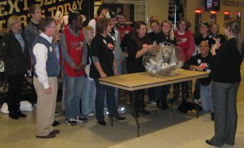 Amanda Seagle draws winning ticket