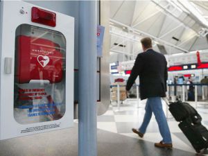 AED in airport