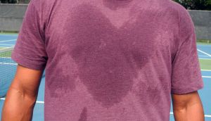 Heart shaped sweat