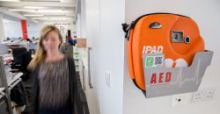 AED in an office