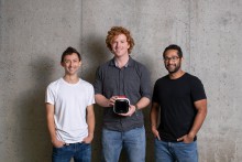 Avive founders, Rory Beyer, Moseley Andrews, and Samir Jafri
