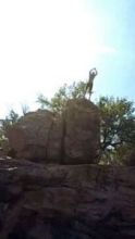 cliff diving