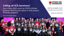 Survivors and CCPRF representatives at 2019 conference