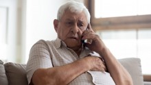 Man on phone